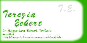 terezia eckert business card